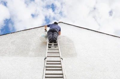 Peinture extérieure à la Roche-Posay — façades et ravalement